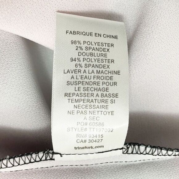 NWT Trina Turk Sleeveless Floral Midi Dress Pink Red Black Size 0 Wedding Guest - Picture 14 of 15